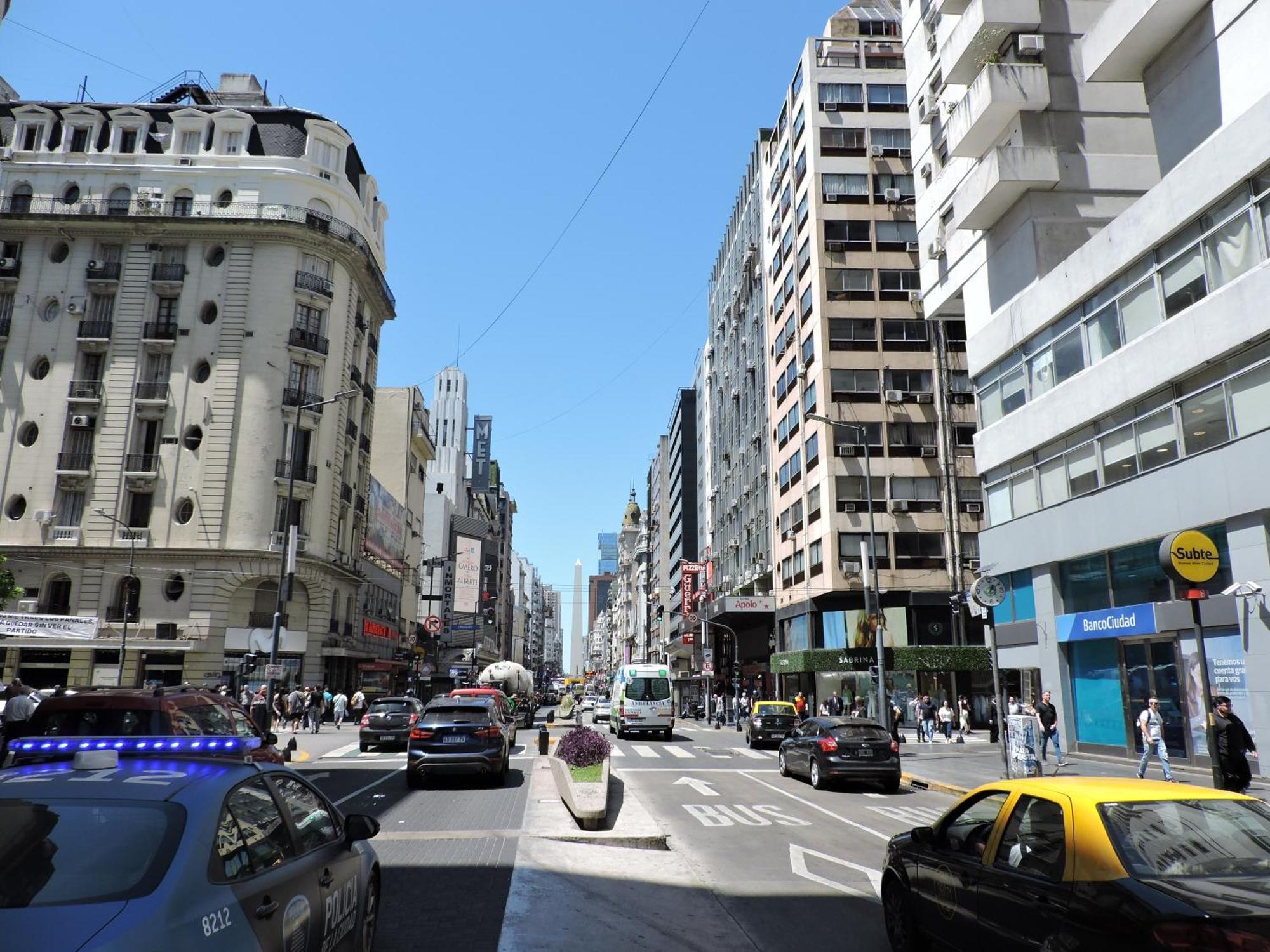 4 Ventanales Sobre La Avenida Corrientes Διαμέρισμα Μπουένος Άιρες Εξωτερικό φωτογραφία